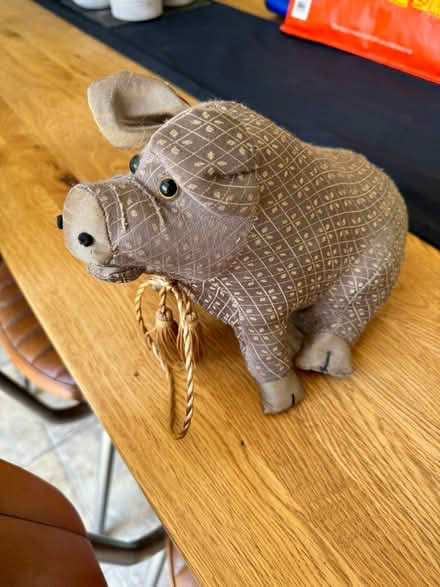 Photo of free Pig doorstop (LS7 Chapel Allerton) #1