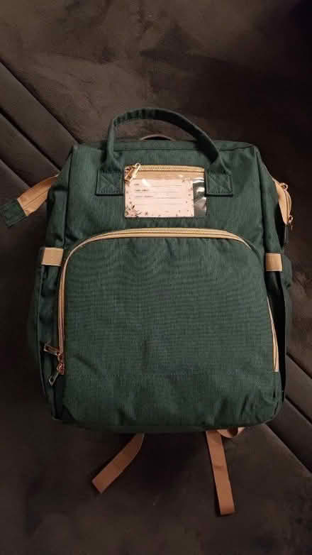 Photo of free Brand new rucksack / changing bag / travel cot (Westbourne Park W11) #1