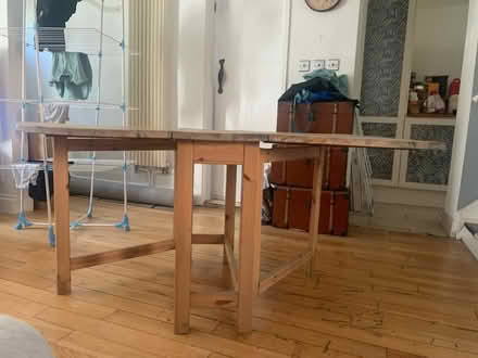 Photo of free Foldable solid wood table (N1 Dalston) #4