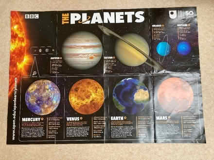 Photo of free Posters about the planets and the ocean (Cumnor OX2) #1