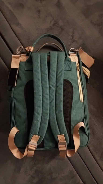 Photo of free Brand new rucksack / changing bag / travel cot (Westbourne Park W11) #2