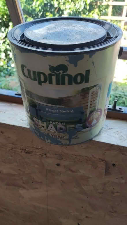 Photo of free curprinol shades "forget me not" outdoor paint (West Wickham BR4) #1