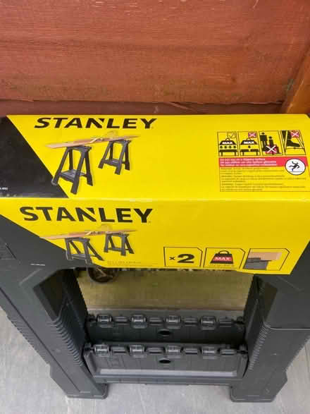 Photo of free Stanley work bench legs (Billericay - Mountnessing road) #2