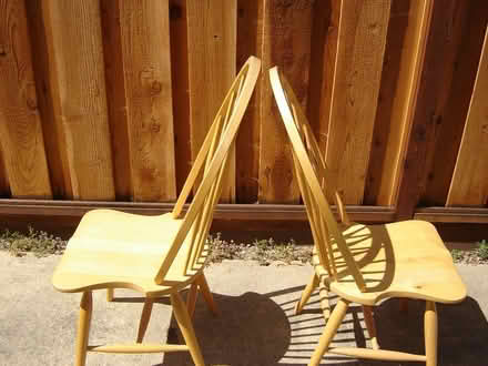 Photo of free Two Wood Kitchen Chairs (East Ave area Livermore) #2