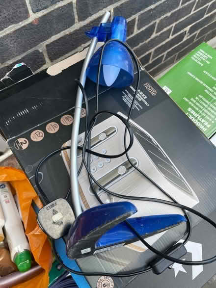 Photo of free Blue desk lamp (Kingston Upon Thames KT2)