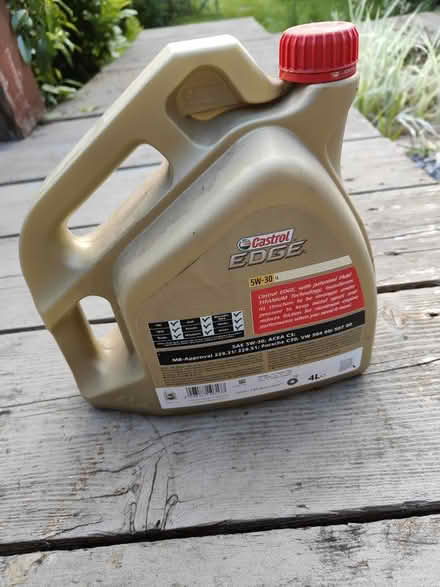 Photo of free Castrol edge 5W-30 oil (Maidenhead) #1