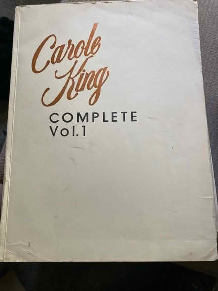 Photo of free Carole King somgbook (Dempster and Edens) #1