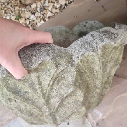 Photo of free Weathered concrete planter (Barnard's Green WR14) #1