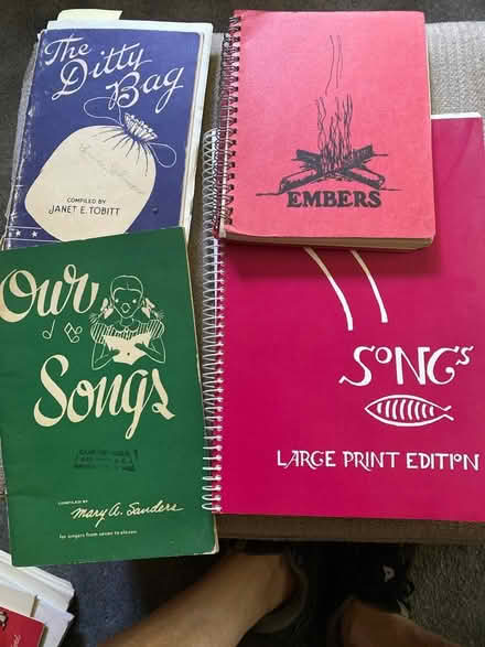 Photo of free Really old campfire songbooks (Dempster and Edens) #1