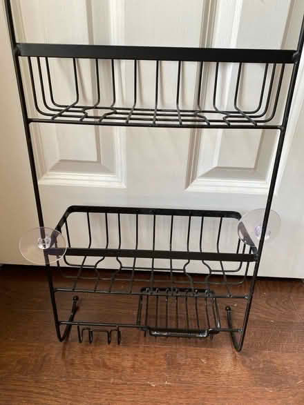 Photo of free Black medal shower caddy (Capitol Hill, Duncan St NE) #3