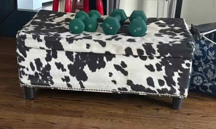 Photo of free Storage box - ottoman (Kips bay) #1