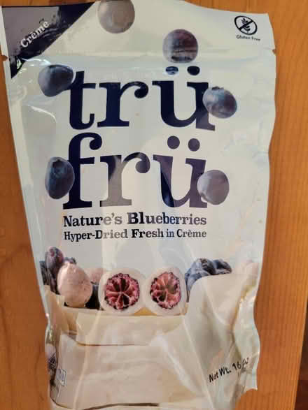 Photo of free 1 lb yogurt covered blueberries (Montgomery Village (Stedwick)) #1