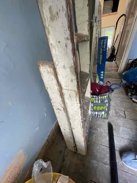 Photo of free Wooden Ladder 230cm + 75cm extender (W14) #3