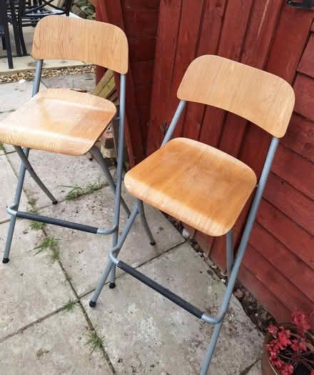 Photo of free 2 x bar stools originally from Ikea (Howey LD1) #1
