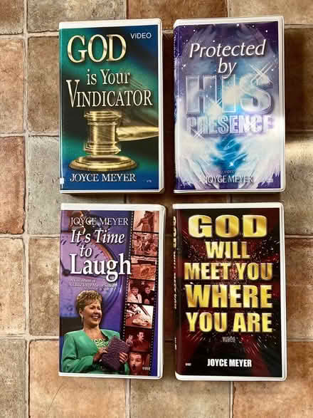 Photo of free Joyce Meyer Teaching Video Tapes (Haywards Heath RH16) #1