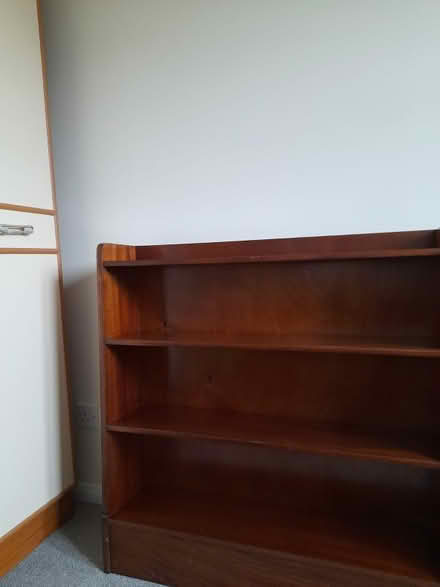 Photo of free Dark wood bookcase (Parson's Heath CO4) #1