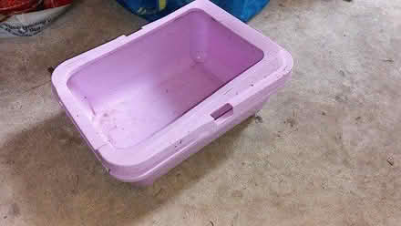 Photo of free Small pink litter tray (LS15 Cross Gates)