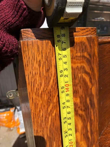 Photo of free Solid oak mantelpiece (Presteigne LD8) #2