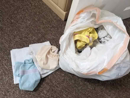 Photo of free Bag of reusable nappies. Used but in good condition. (Grange Farm MK8) #1