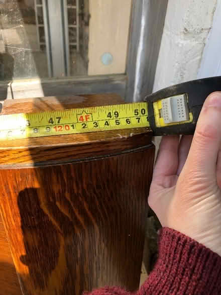 Photo of free Solid oak mantelpiece (Presteigne LD8) #3