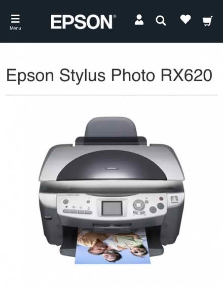 Photo of free Epson Stylus Photo RX620 printer + ink (Grove Park SE12) #1