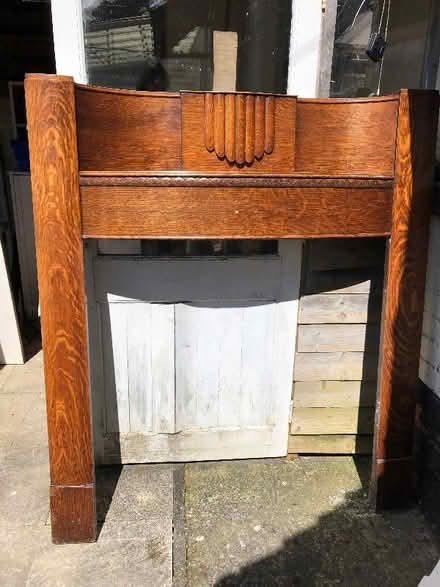 Photo of free Solid oak mantelpiece (Presteigne LD8) #1