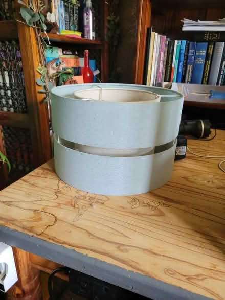 Photo of free Large Blue Lampshade (TN23) #1