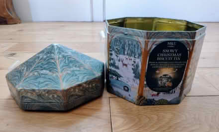 Photo of free Empty biscuit tin (Allington ME16) #2