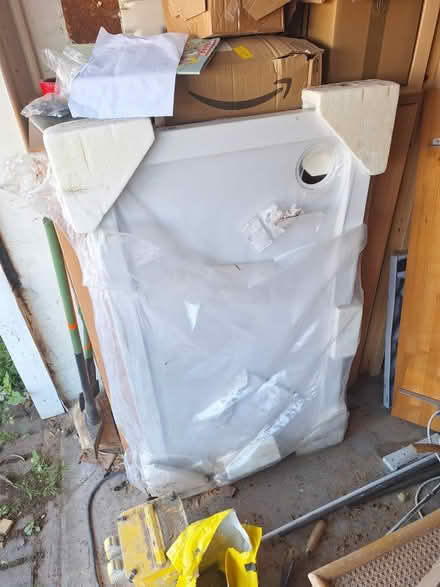 Photo of free New shower tray - 69cm x 119cm (Saltdean BN2) #1