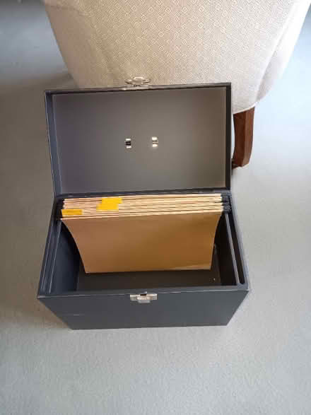 Photo of free Portable metal file case (AB39) #1