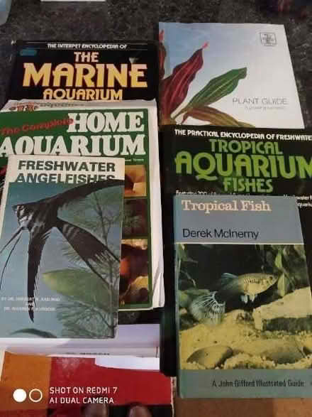 Photo of free aquarium books (Weston SO19) #1