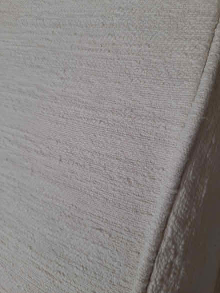 Photo of free 2 cream sofa base cushions (Llandudno, South Shore.) #2