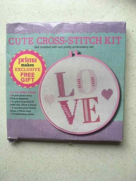 Photo of free Cross stitch kits, material and embroidery hoops (Woodbridge IP12) #4
