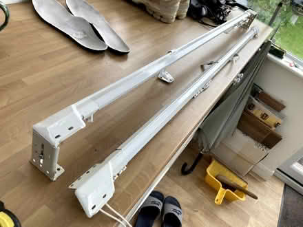 Photo of free Adjustable metal curtain rails x 2 (Lower Wolvercote OX2) #1