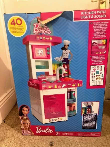 Photo of free Barbie's Kitchen with light and sound (Park Road area NN10) #2