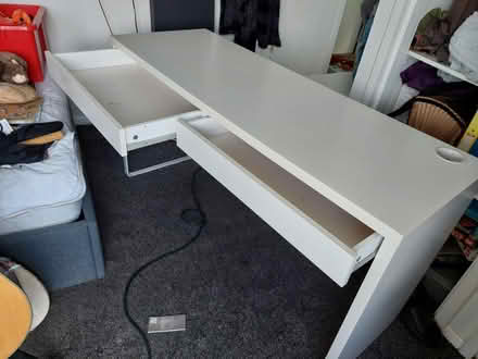 Photo of free Desk with drawers (Erlestoke SN10) #1
