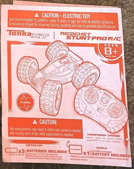 Photo of free Tonka XT Ricochet Pro RC (Maynard) #2