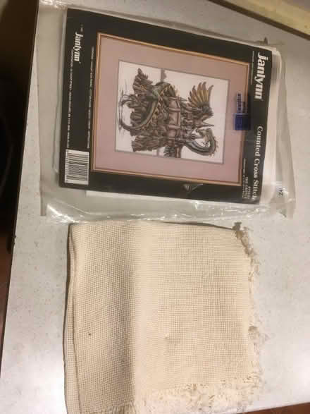 Photo of free Cross stitch kits, material and embroidery hoops (Woodbridge IP12) #1