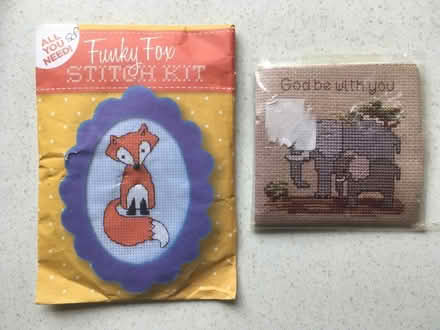 Photo of free Cross stitch kits, material and embroidery hoops (Woodbridge IP12) #2