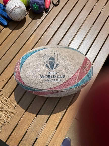 Photo of free Rugby ball (Winkfield Row RG42) #1