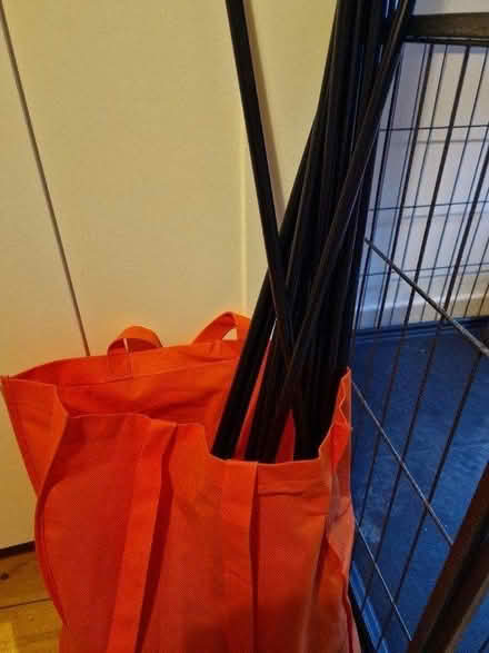 Photo of free 4 tier shoe rack. Metal & fabric (Luton LU2) #1
