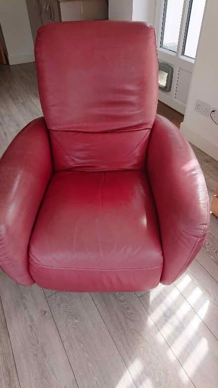 Photo of free Leather Chair (Lostock Hall PR5) #1