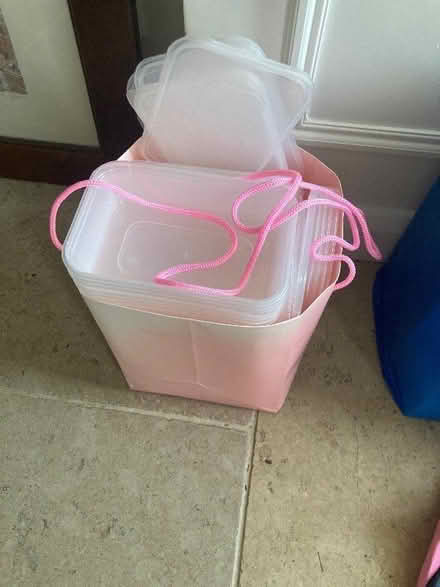 Photo of free Plastic takeaway boxes with lids useful for art project? (Long Ditton KT7) #1