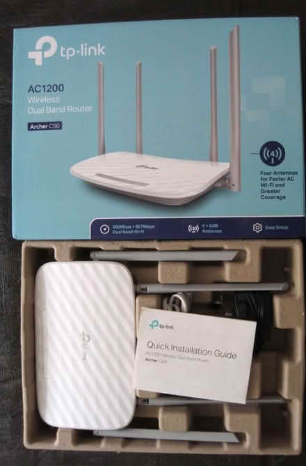 Photo of free tp-link AC1200 Archer C50 wireless router (Nettleham LN2) #1