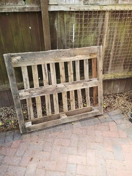 Photo of free Three wooden pallets (Bainton) #1