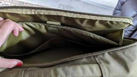 Photo of free Green/khaki laptop bag (Bromborough Rake, CH62) #2