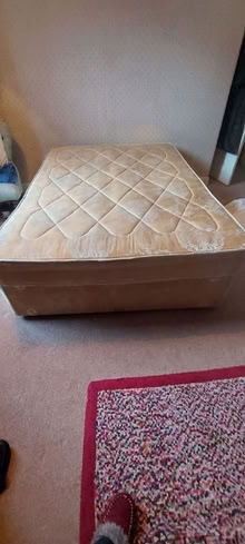 Photo of free A Myers Double divan bed with drawers (Burton Joyce NG14) #3