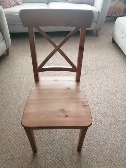 Photo of free 3 x dining chairs (Northcourt OX14) #1