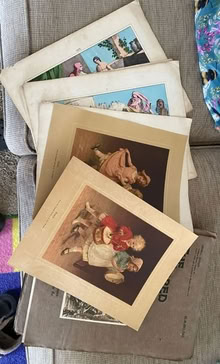 Photo of free Very old publication "The Hundred Best Pictures" (Shillingford Hill OX10) #1