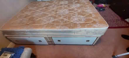 Photo of free A Myers Double divan bed with drawers (Burton Joyce NG14) #2